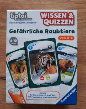 gebrauchtes Spiel – Tiptoi gefährliche Raubtiere