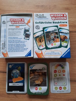 gebrauchtes Spiel – Tiptoi gefährliche Raubtiere