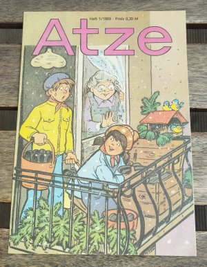 gebrauchtes Buch – Autorenkollektiv – Atze Heft 1 von 1989