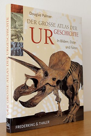 gebrauchtes Buch – Douglas Palmer – Der grosse Atlas der Urgeschichte. In Bildern, Daten und Fakten