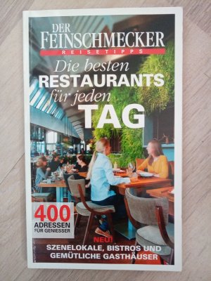 gebrauchtes Buch – diverse – der FEINSCHMECKER reisetipps "die besten restaurants für jeden tag"