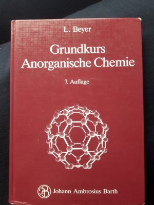 gebrauchtes Buch – Lothar Beyer – Grundkurs Anorganische Chemie