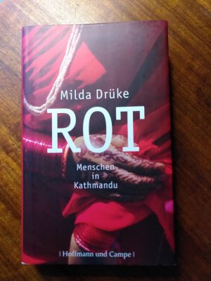 gebrauchtes Buch – Milda Drüke – Rot - Menschen in Kathmandu