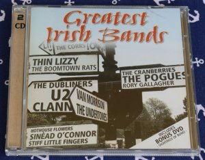 gebrauchter Tonträger – U2, Thin Lizzy – Greatest Irish Bands ~ mit Bonus-DVD Sightings of Bono U2