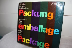 Richtige Farbe - Erfolgreiche Verpackung., La Couleur vend votre emballage. Color sells your Package.