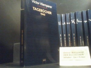 gebrauchtes Buch – Victor Klemperer – 8 BÄNDE - Tagebücher 1933-1945