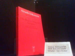 gebrauchtes Buch – Rauball, Reinhard  – Die Baader-Meinhof-Gruppe. zusammengestellt von Reinhard Rauball / Aktuelle Dokumente