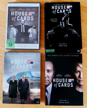 House of Cards * Komplette Staffel 1, 2, 3, 4