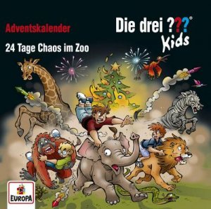 Die drei ??? Kids: Adventskalender - 24 Tage Chaos im Zoo