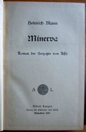 Die Göttinnen oder die drei Romane der Herzogin von Assy.