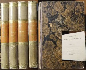 Theodor Körners sämmtliche Werke. 4 Bde.. [1. u. 2. Bändchen: Gedichte, 3. u. 4. Bändchen: Dramatische Werke.]