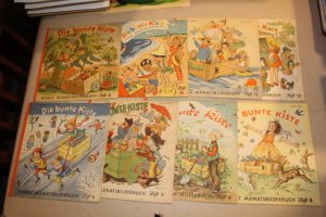 Die bunte Kiste. Scholz Monatsbilderbuch. 6. Jahrgang, 1952 - Hefte 4, 5, 6, 8, 9, 10, 11 und 12