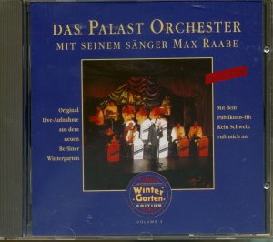 gebrauchter Tonträger – Das Palast Orchester Mit Seinem Sänger Max Raabe – Live (Original Live-Aufnahme Aus Dem Neuen Berliner Wintergarten)