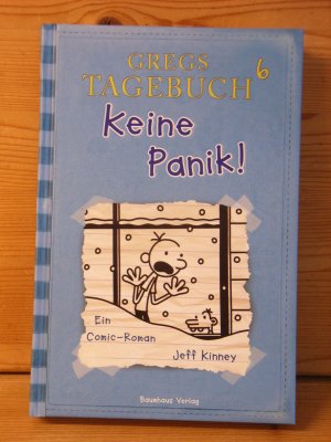 gebrauchtes Buch – Jeff Kinney – "Gregs Tagebuch 6 - Keine Panik!" Ein Comic-Roman