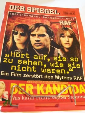 gebrauchtes Buch – DER SPIEGEL 37/2008 – Todeskommando Baader - Meinhof gebrauchtes Buch – DER SPIEGEL 37/2008 – Todeskommando Baader - Meinhof