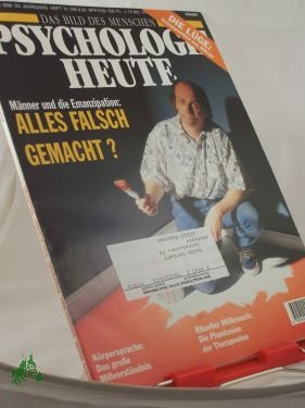 gebrauchtes Buch – Psychologie heute – 10/1996, Männer und die Emanzipation