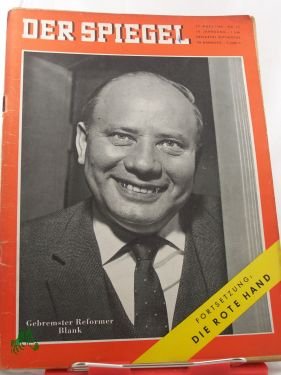 gebrauchtes Buch – Der Spiegel – 13/1960, Gebremster Reformer Blank