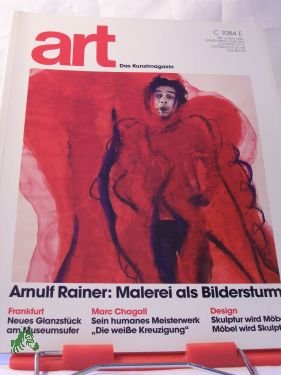 gebrauchtes Buch – art - Das Kunstmagazin – 05/1985 arnulf rainer malerei als bildersturm