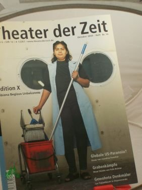 gebrauchtes Buch – THEATER DER ZEIT – 10/2003