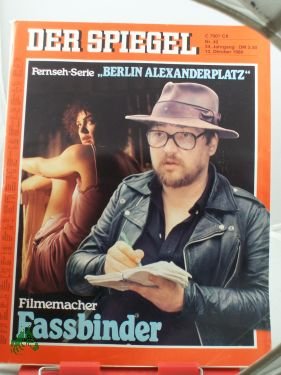 gebrauchtes Buch – Der Spiegel – 42/1980, 13. Oktober, Filmemacher Fassbinder