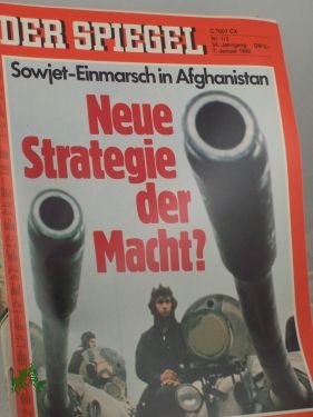 gebrauchtes Buch – Der Spiegel – 1/2/1980, Neue Strategie der Macht