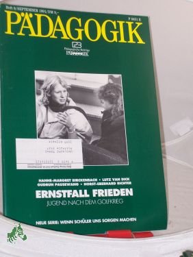 gebrauchtes Buch – Zeitschrift PÄDAGOGIK – 9/1991, Ernstfall Frieden