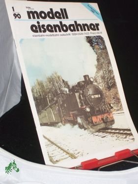 gebrauchtes Buch – Zeitschrift, der modelleisenbahner – 1/1990