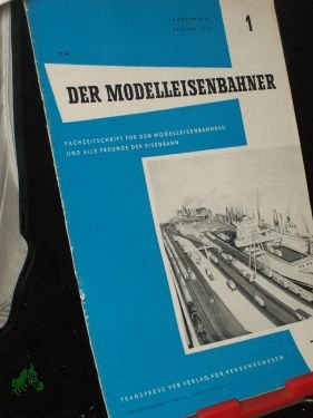 gebrauchtes Buch – der modelleisenbahner – 1/1969