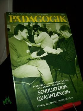 gebrauchtes Buch – Zeitschrift PÄDAGOGIK – 10/2004, Schulinterne Qualifizierung