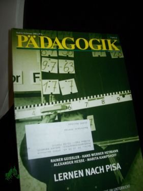 gebrauchtes Buch – Zeitschrift PÄDAGOGIK – 2/2003, Lernen nach Pisa