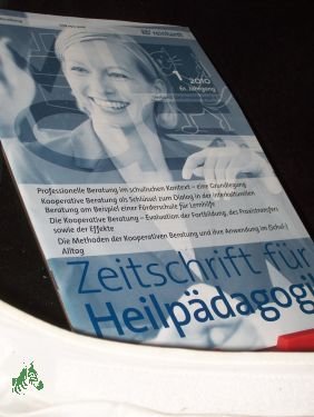 gebrauchtes Buch – Zeitschrift für Heilpädagogik – 1/2010 gebrauchtes Buch – Zeitschrift für Heilpädagogik – 1/2010