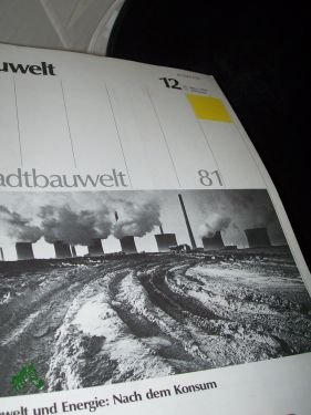 gebrauchtes Buch – Zeitschrift Bauwelt – 12/1984 Umwelt und Energie nach dem Konsum