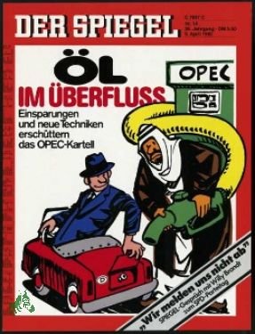 gebrauchtes Buch – DER SPIEGEL – 14/1982, Öl im Überfluss