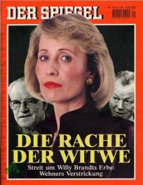 gebrauchtes Buch – DER SPIEGEL – 4/1994, Die Rache der Witwe