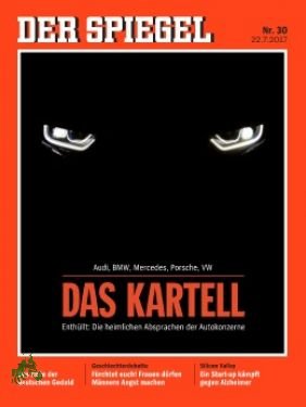 gebrauchtes Buch – DER SPIEGEL – 30/2017 Das Kartell