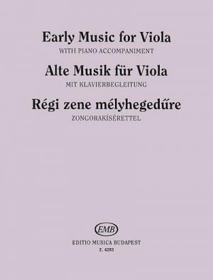 Alte Musik Fuer Viola. Viola, Klavier