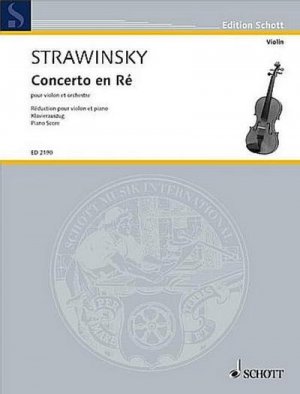 gebrauchter Tonträger – Concerto en Ré für Violine und Orchester : für Violine und Klavier