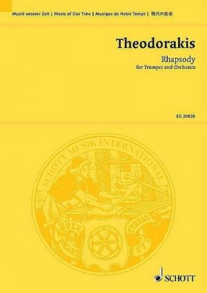 Rhapsody: for Trumpet and Orchestra. Trompete und Orchester. Studienpartitur.: for Trumpet and Orchestra. Studienpartitur (Musik unserer Zeit)