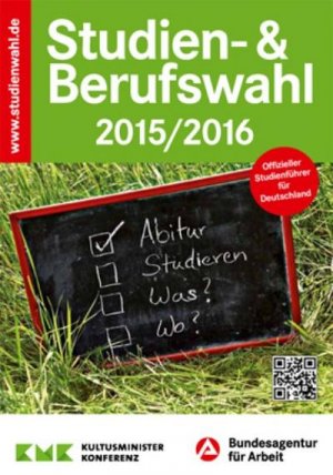 gebrauchtes Buch – Studien- & Berufswahl 2015/2016: Informationen und Entscheidungshilfen