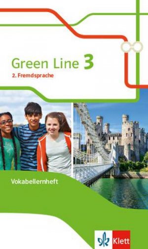 gebrauchtes Buch – Green Line 3. 2. Fremdsprache: Vokabellernheft Klasse 8 (Green Line. Ausgabe 2. Fremdsprache ab 2018)