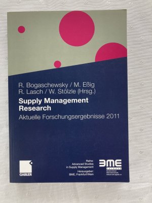 Supply Management Research - Aktuelle Forschungsergebnisse 2011