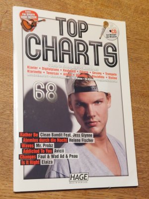 Top Charts. 5 Hefte in einem. Mit Playback-CD zum Mitsingen oder Mitspielen