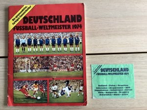 DEUTSCHLAND FUSSBALL-WELTMEISTER 1974 ***ALBUM KOMPLETT***