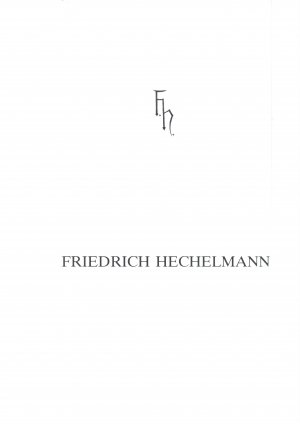 Friedrich Hechelmann, Kunsthalle Schwaben, Mappe um 1995