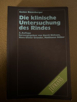 Die klinische Untersuchung des Rindes