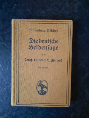 Die deutsche Heldensage. Sammlung Göschen - Bd. 32.