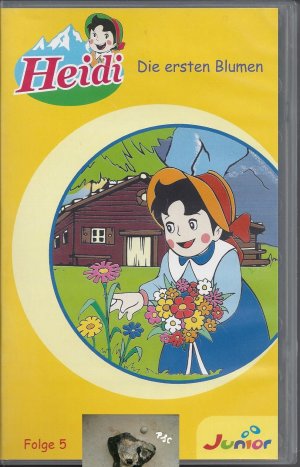 gebrauchter Film – Heidi, Die ersten Blumen, Junior, VHS, FSK 12