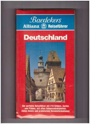 gebrauchtes Buch – Karl Baedeker – Baedekers Allianz Reiseführer Deutschland mit Straßenkarte Deutschland