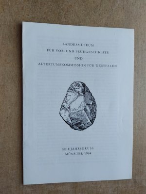 antiquarisches Buch – Landesmuseum für Vor- und Frühgeschichte und Altertumskommission für Westfalen  – Neujahrsgruss Münster 1964 - Paderborn am Dom - Soest