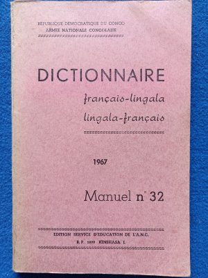 antiquarisches Buch – Anonymous – Dictionnaire Lingala-Français Français-Lingala